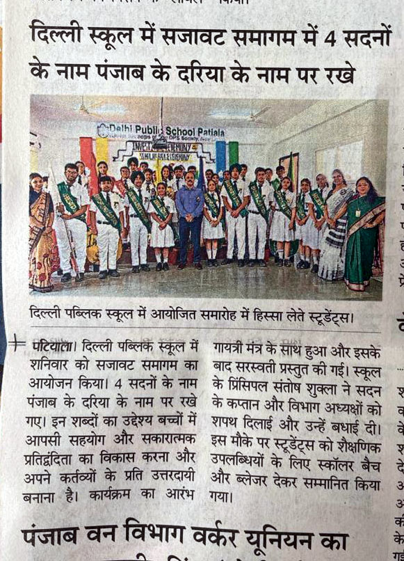 DPS in Newspaper for Decoration Convention